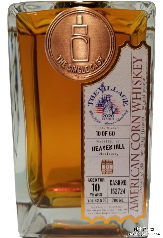 Heaven Hill 10-year-old TSCL