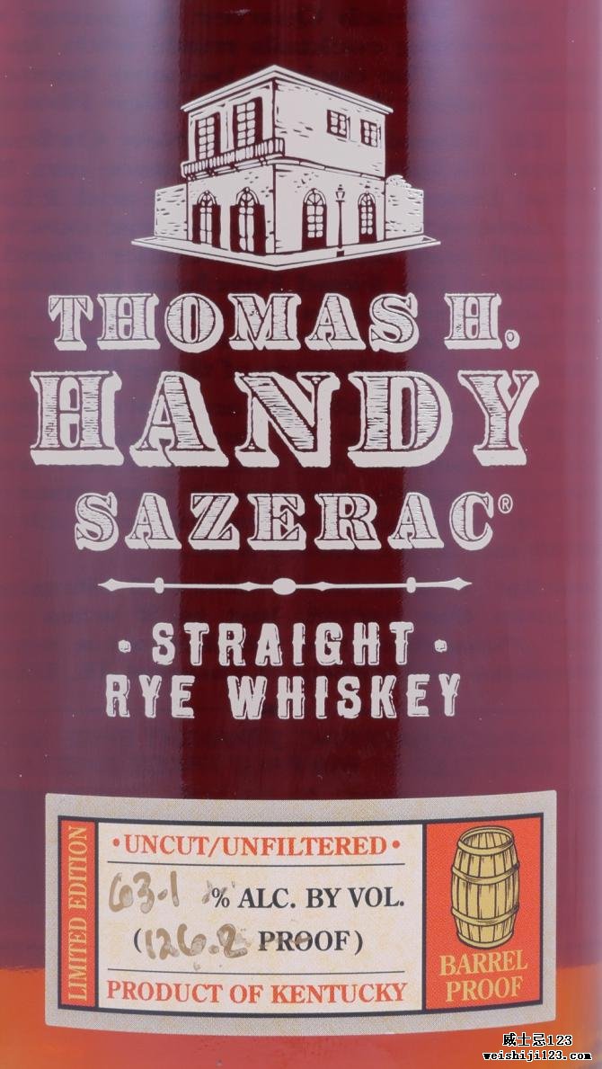 Thomas H. Handy Sazerac 2010