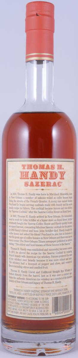 Thomas H. Handy Sazerac 2009