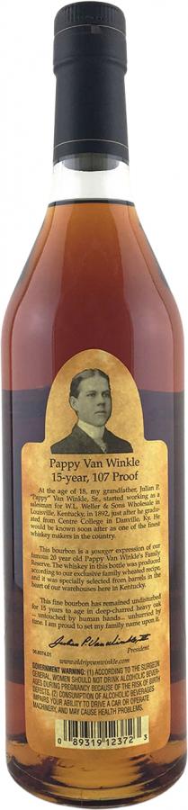 Pappy Van Winkle's 15-year-old