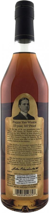 Pappy Van Winkle's 15-year-old