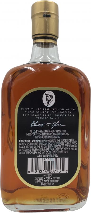 Elmer T. Lee Single Barrel - Sour Mash