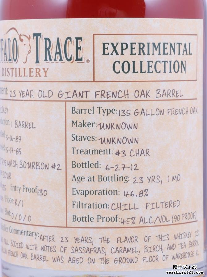 Buffalo Trace 23-year-old