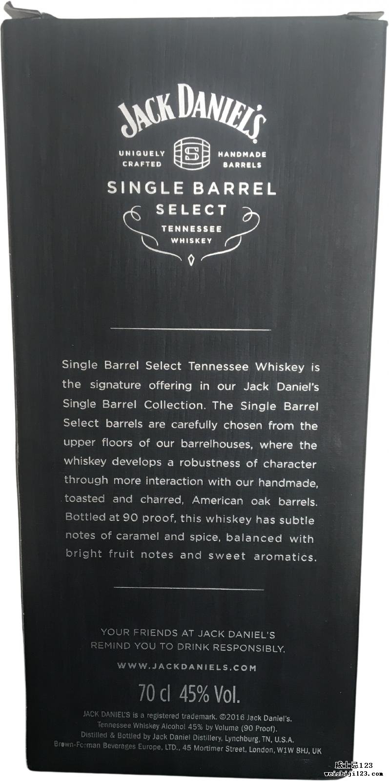 Jack Daniel's Single Barrel Select