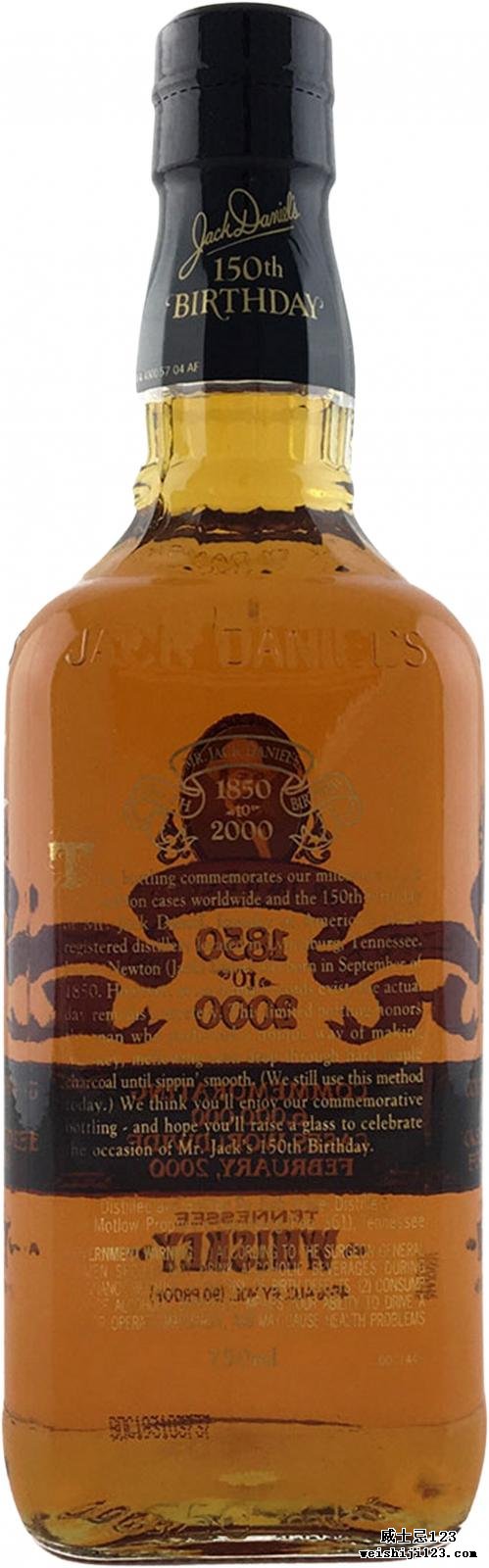 Jack Daniel's Mr. Jack Daniel's 150th Birthday