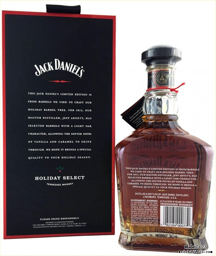 Jack Daniel's Holiday Select 2012