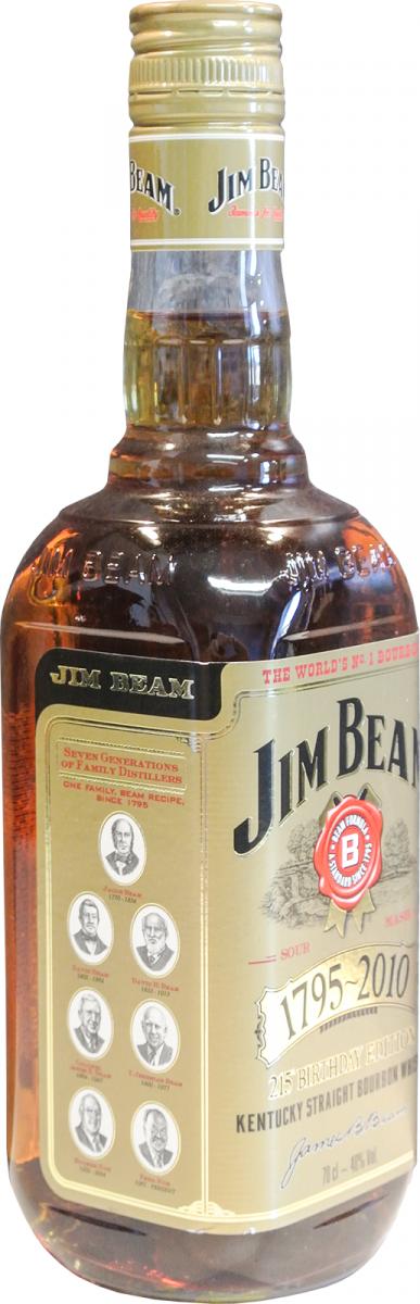 Jim Beam 1795-2010 - 215th Birthday Edition