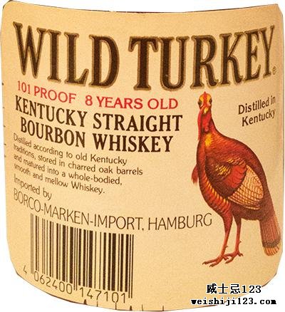 Wild Turkey 08-year-old