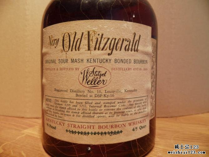 Very Xtra Old Fitzgerald 10-year-old
