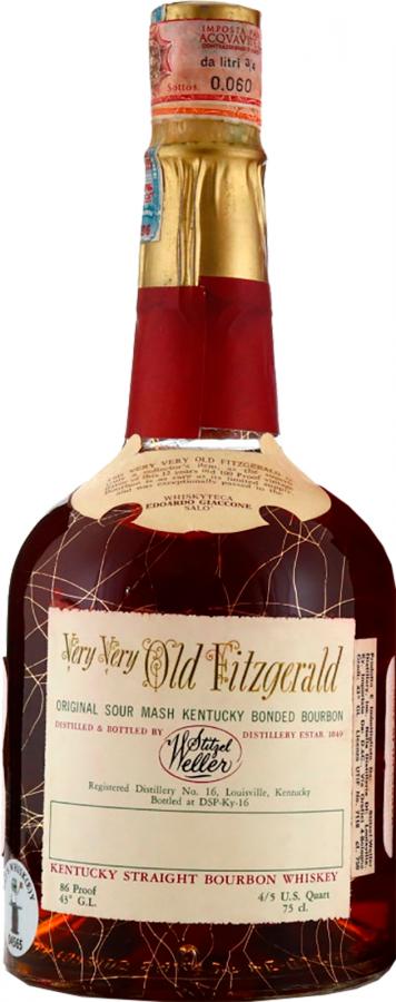 Very Very Old Fitzgerald 1955
