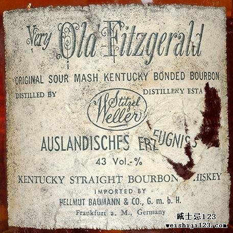 Very Old Fitzgerald 1955