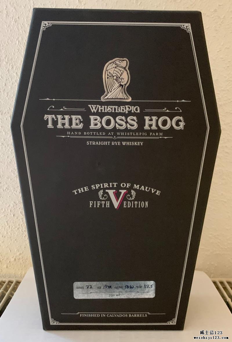 WhistlePig The Boss Hog - 5th Edition
