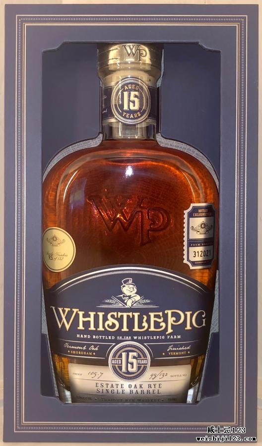 WhistlePig 15-year-old