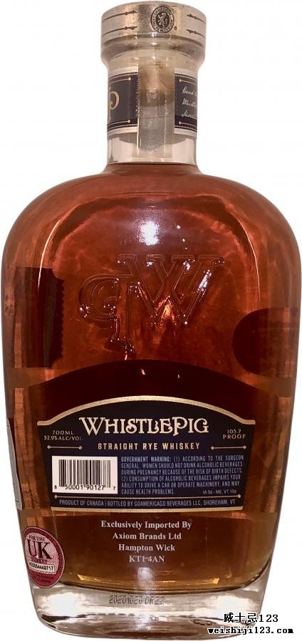 WhistlePig 15-year-old