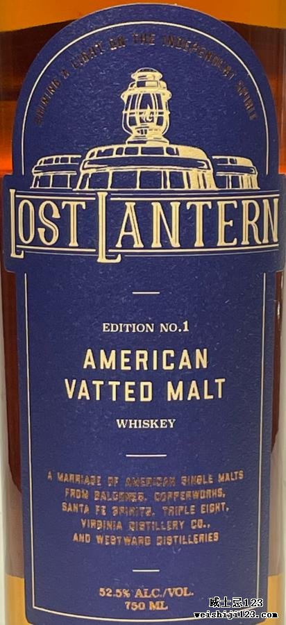 Lost Lantern American Vatted Malt Edition No. 1