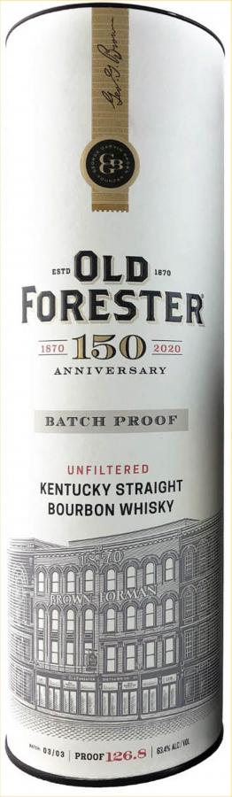 Old Forester 150th Anniversary