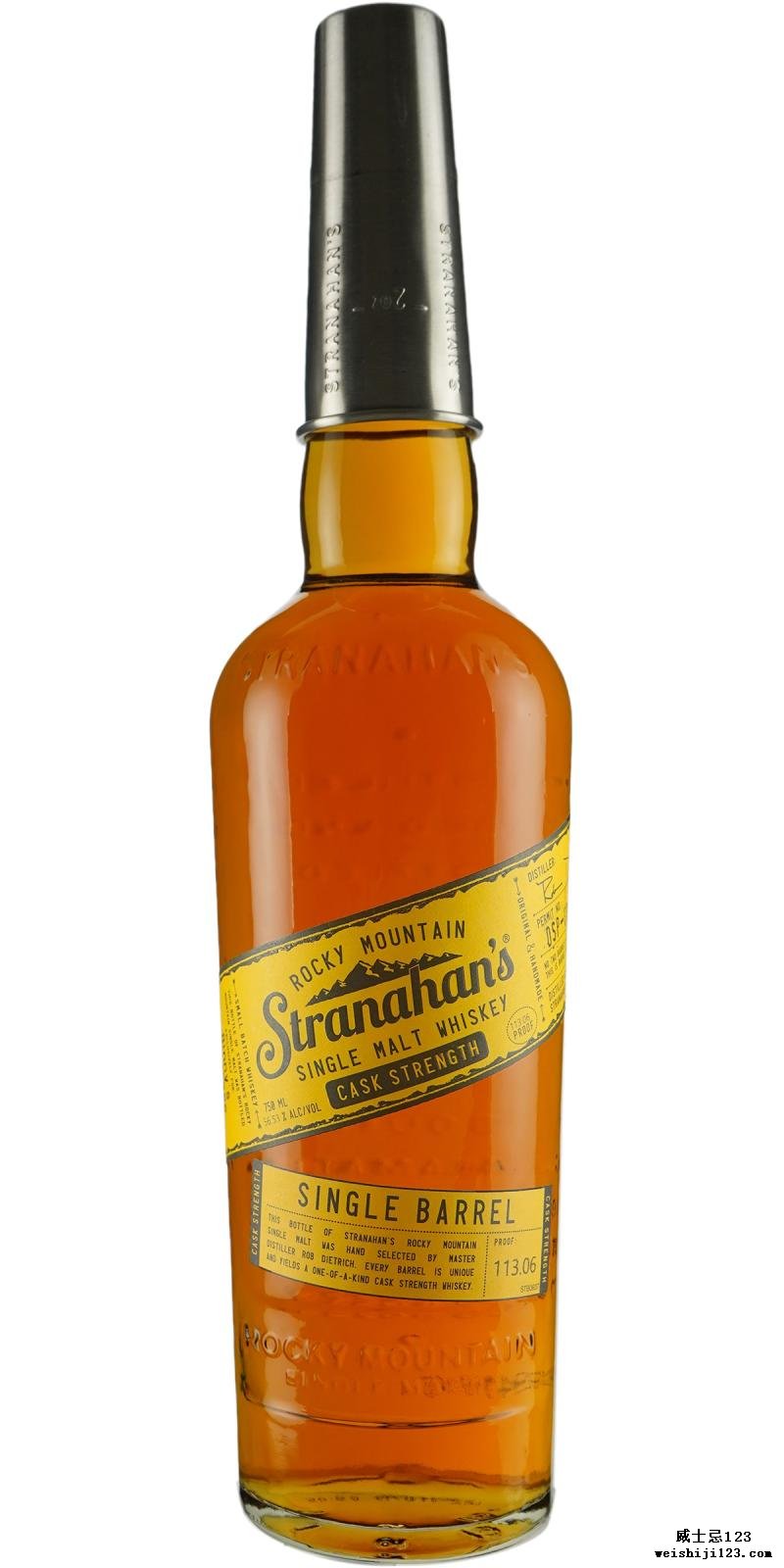 Stranahan's Straight Colorado Whiskey