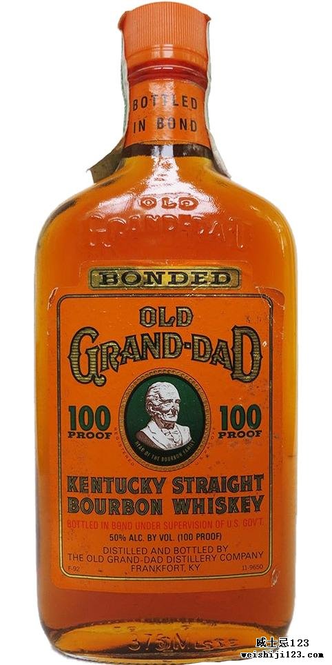 Old Grand-Dad Kentucky Straight Bourbon Whiskey