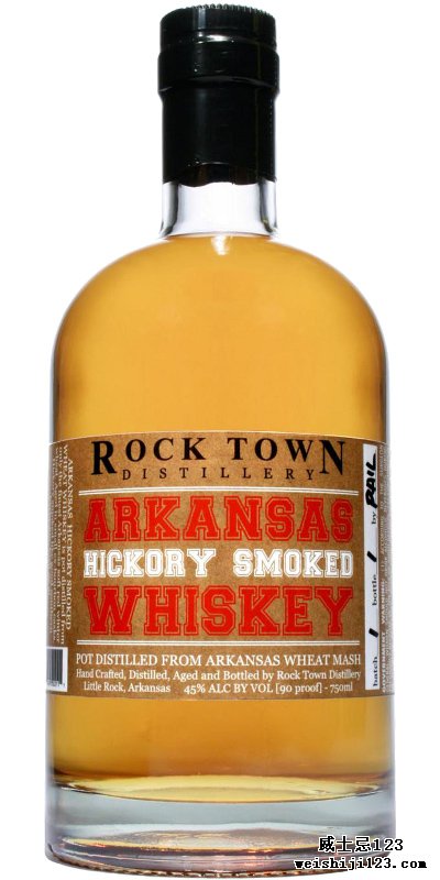 Rock Town Arkansas Hickory Smoked Whiskey