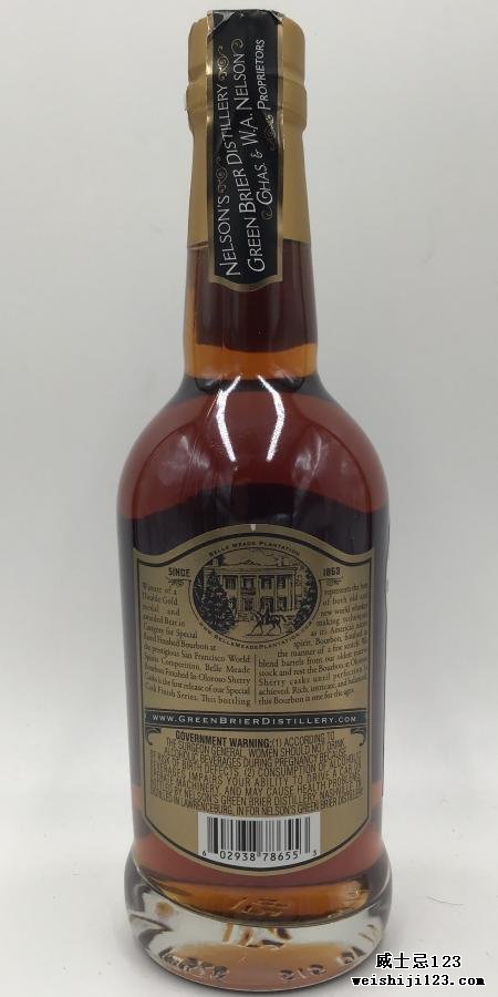 Belle Meade Bourbon Sherry