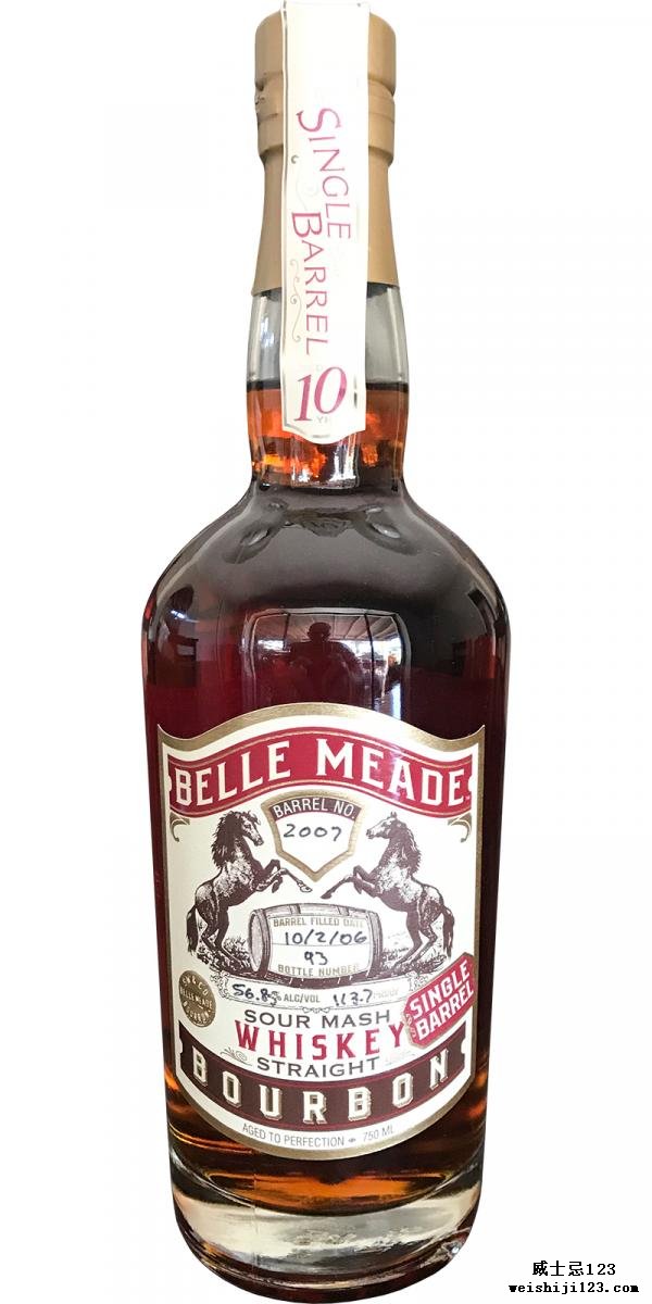 Belle Meade Bourbon 2006