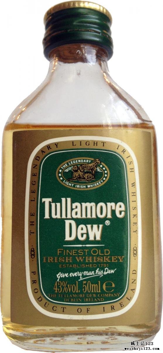 Tullamore Dew Finest Old Irish Whiskey