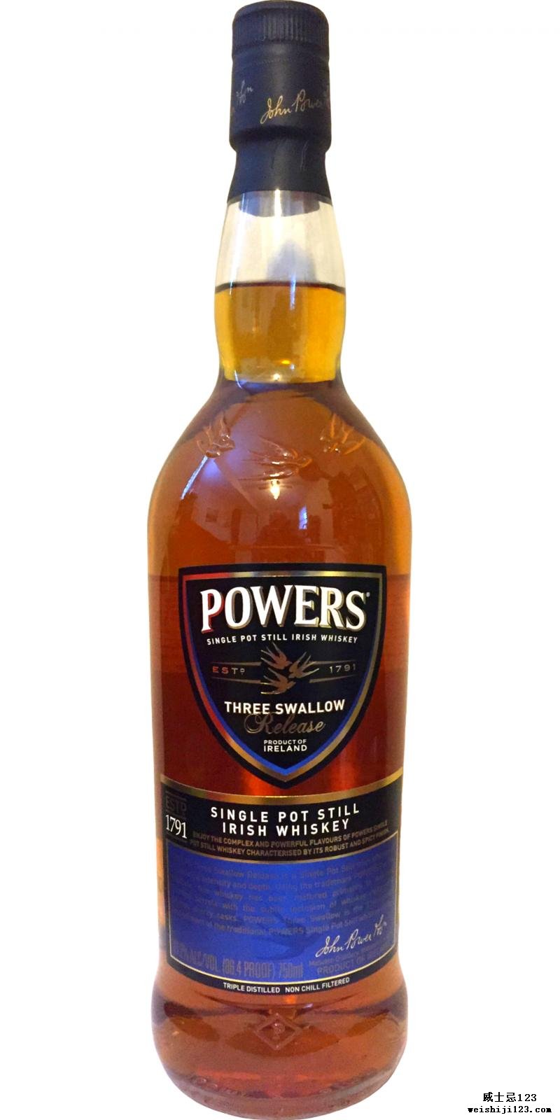Powers Three Swallow Release