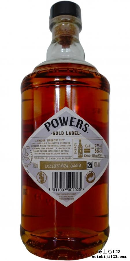 Powers Gold Label