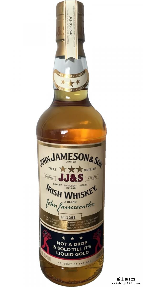 John Jameson & Son JJ&S Staff Release