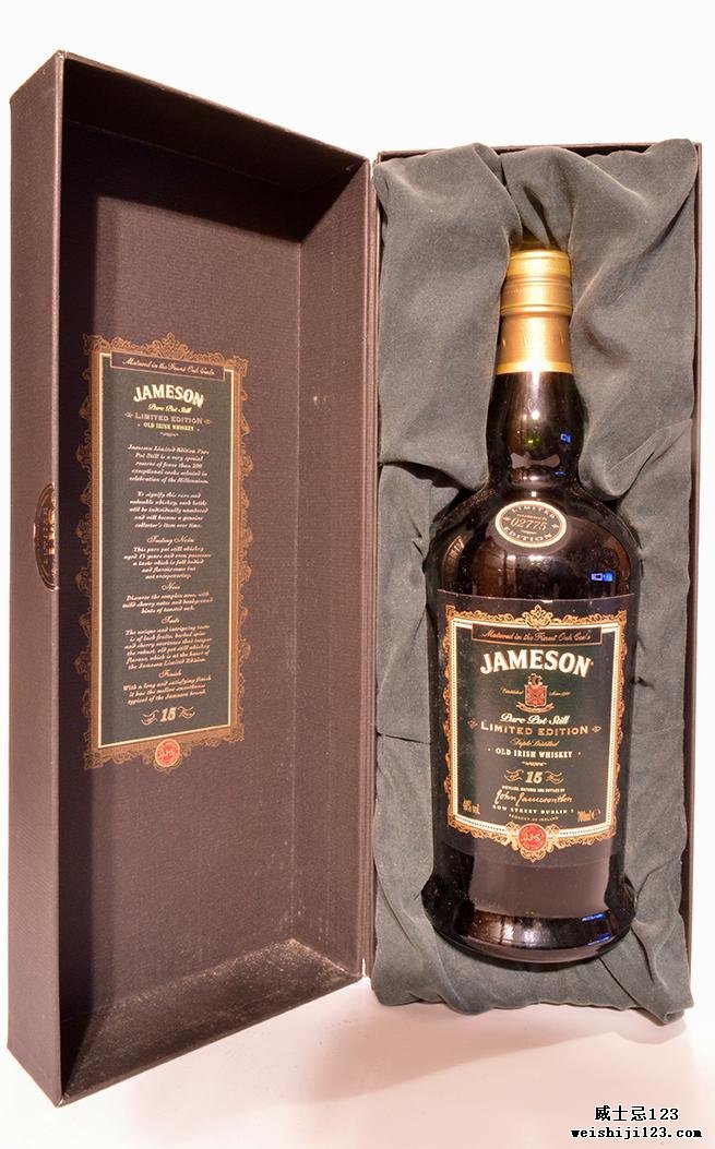 Jameson 15-year-old Millennium Edition