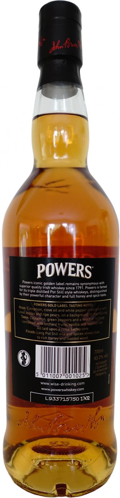 Powers Gold Label