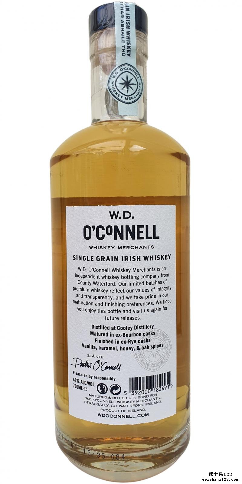 W.D. O'Connell 10-year-old WDO
