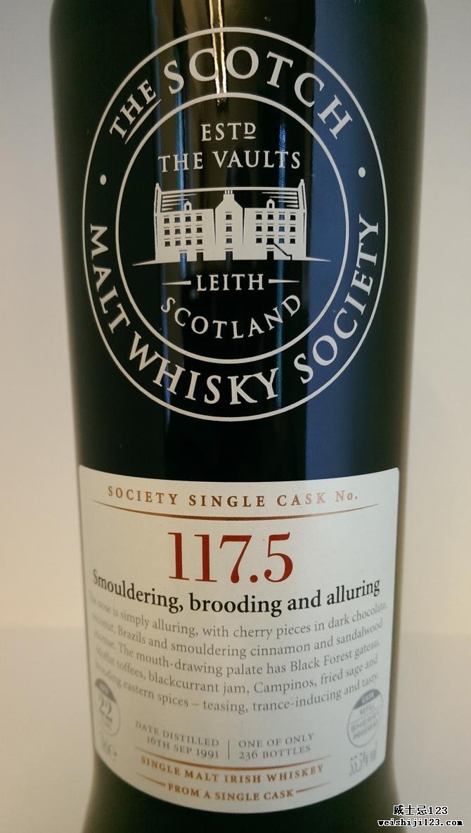 Cooley 1991 SMWS 117.5
