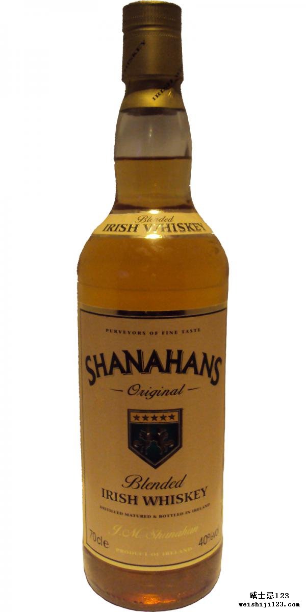 Shanahan's Blended Irish Whiskey