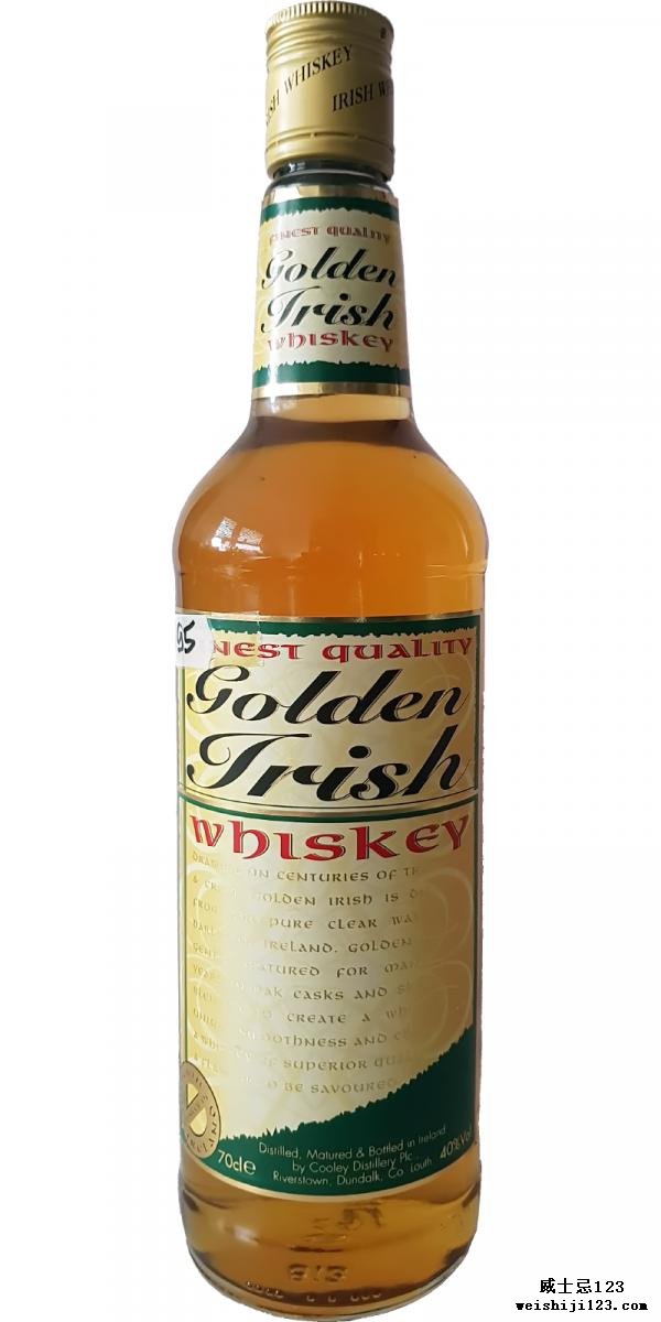 Golden Irish Whiskey Finest Quality