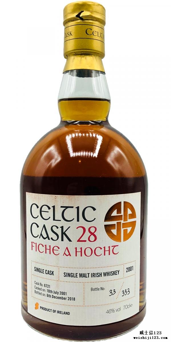 Celtic Cask 2001 - Fiche A Hocht - 28