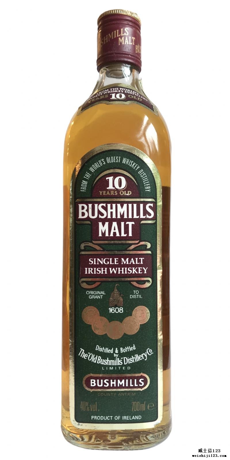 Bushmills 10-year-old