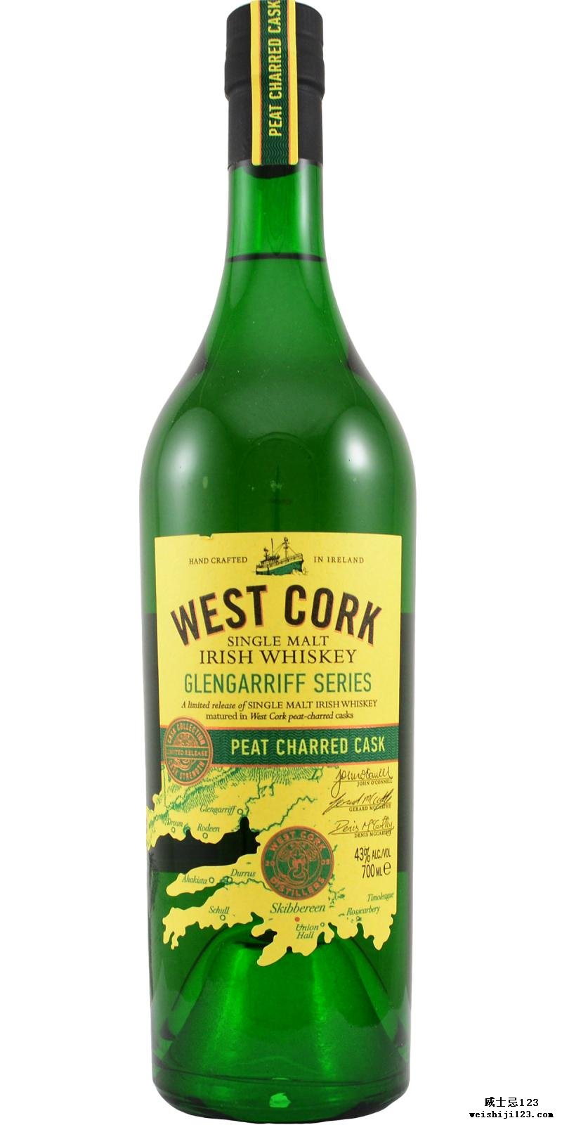 West Cork Peat Charred Cask