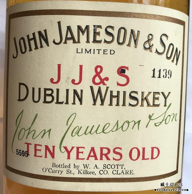 John Jameson & Son 10-year-old