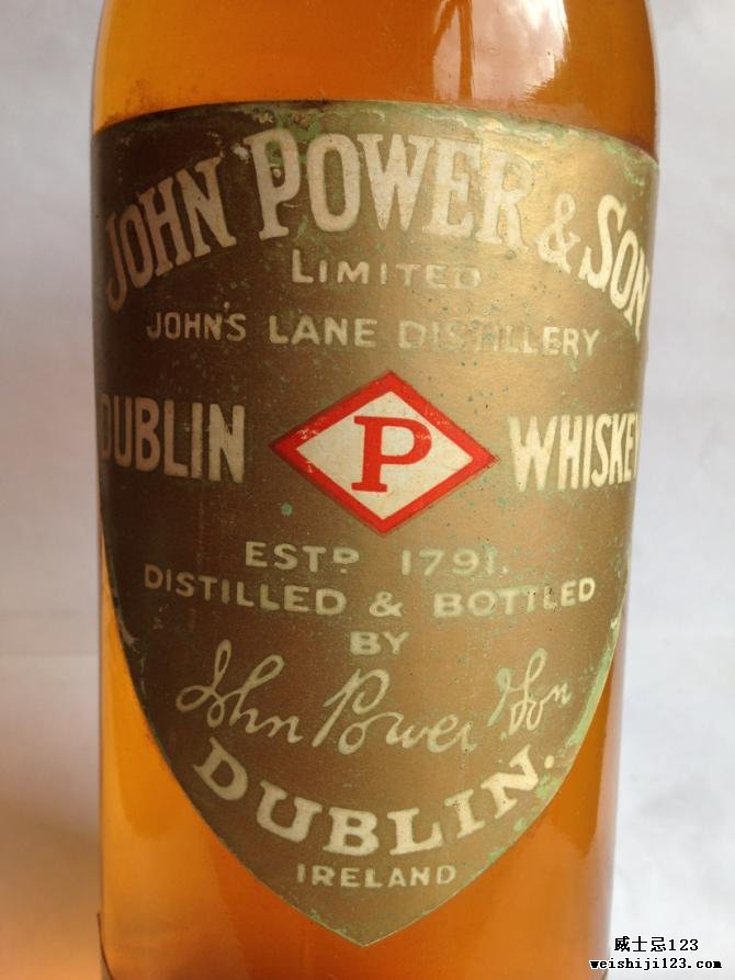 John Power & Son 07-year-old Dublin Whiskey