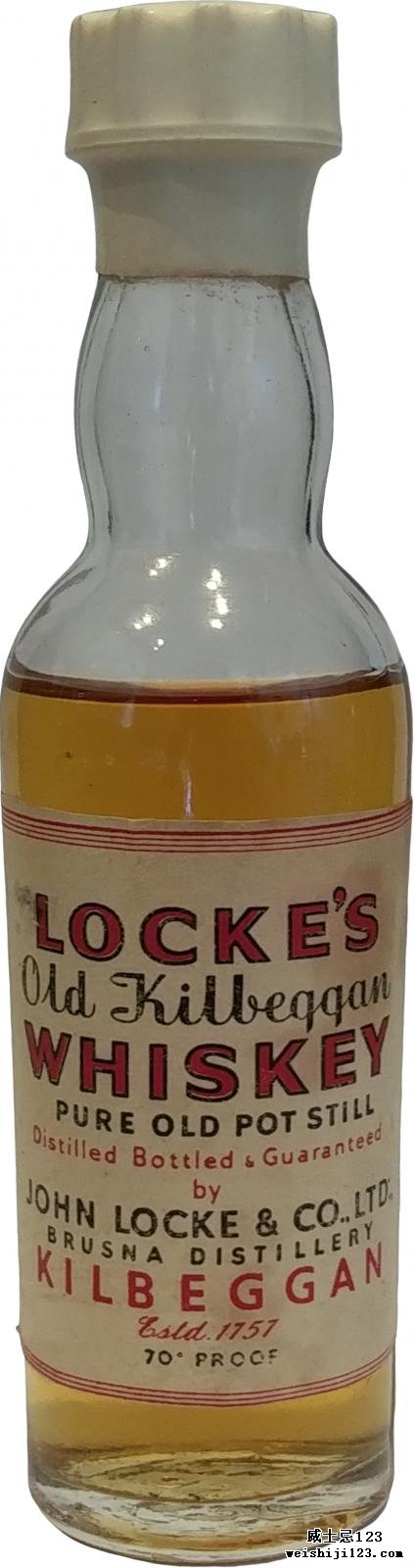 Locke's Old Kilbeggan Whiskey