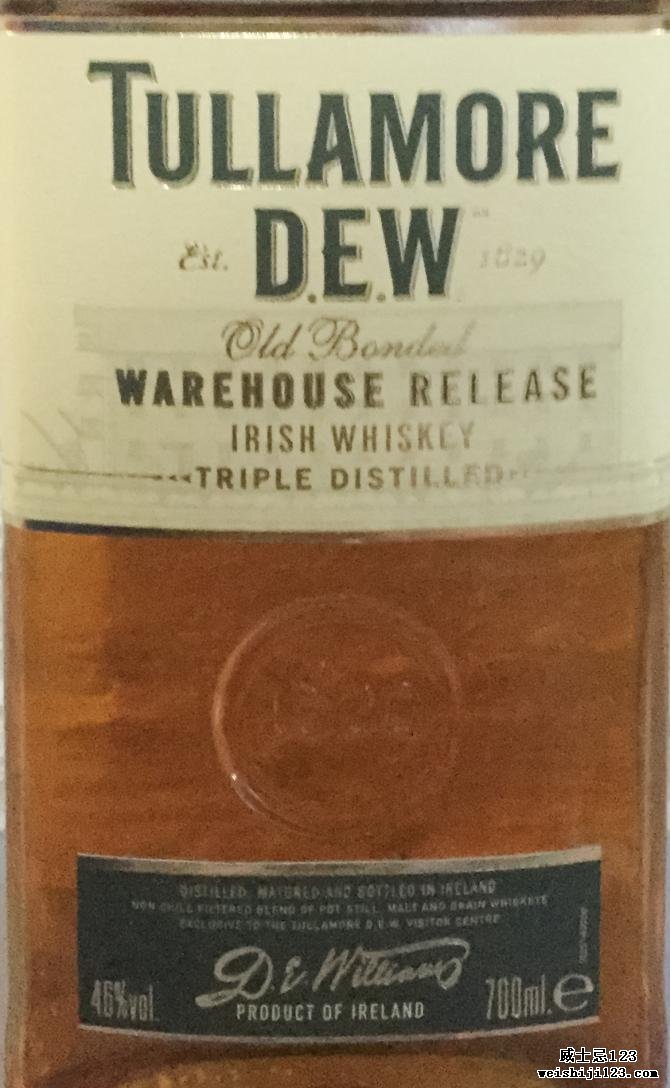 Tullamore Dew Warehouse Release