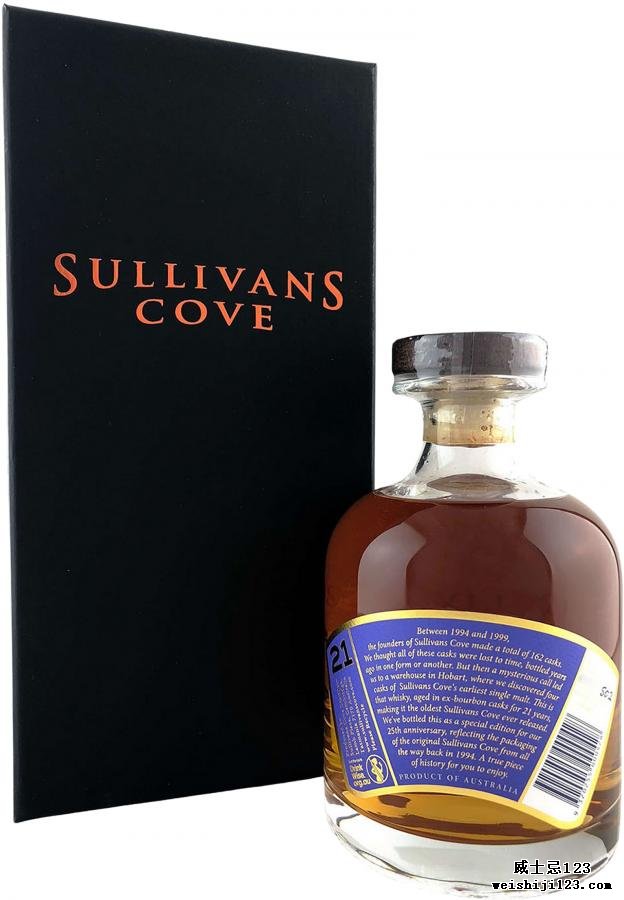 Sullivans Cove 21-year-old