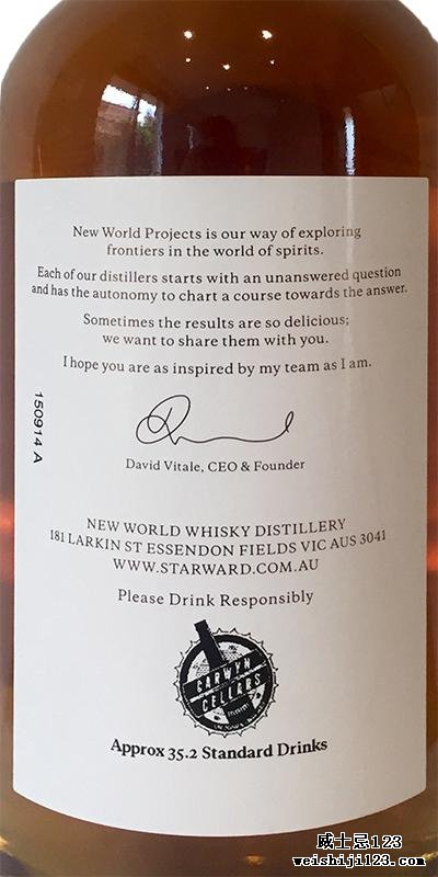 New World Projects Carwyn Cellars Selection #1