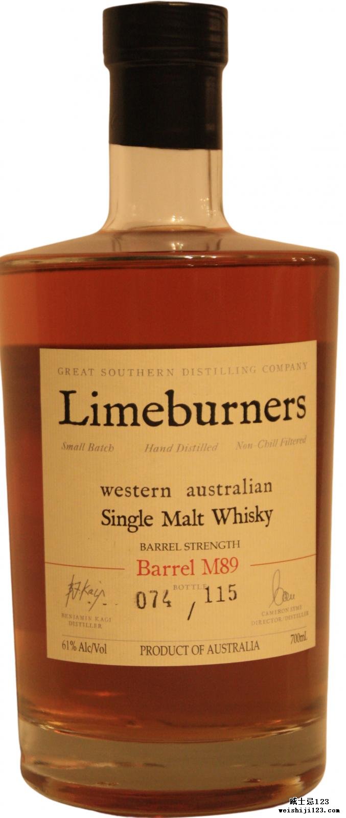 Limeburners Barrel M89