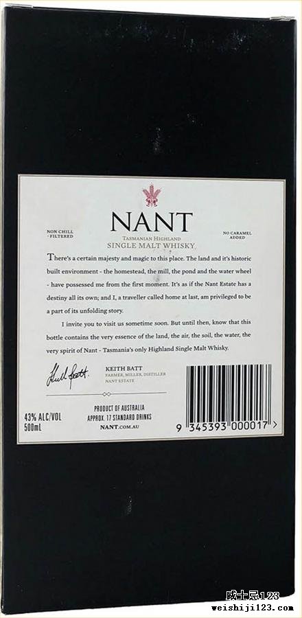 Nant Sherry Cask