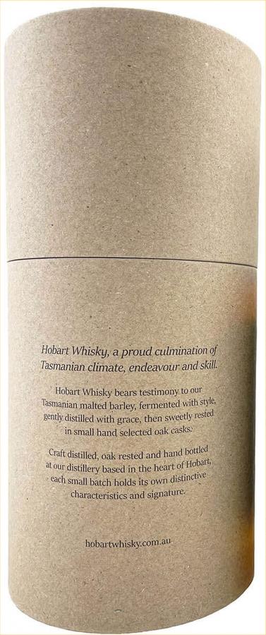 Hobart Whisky Tasmanian Single Malt