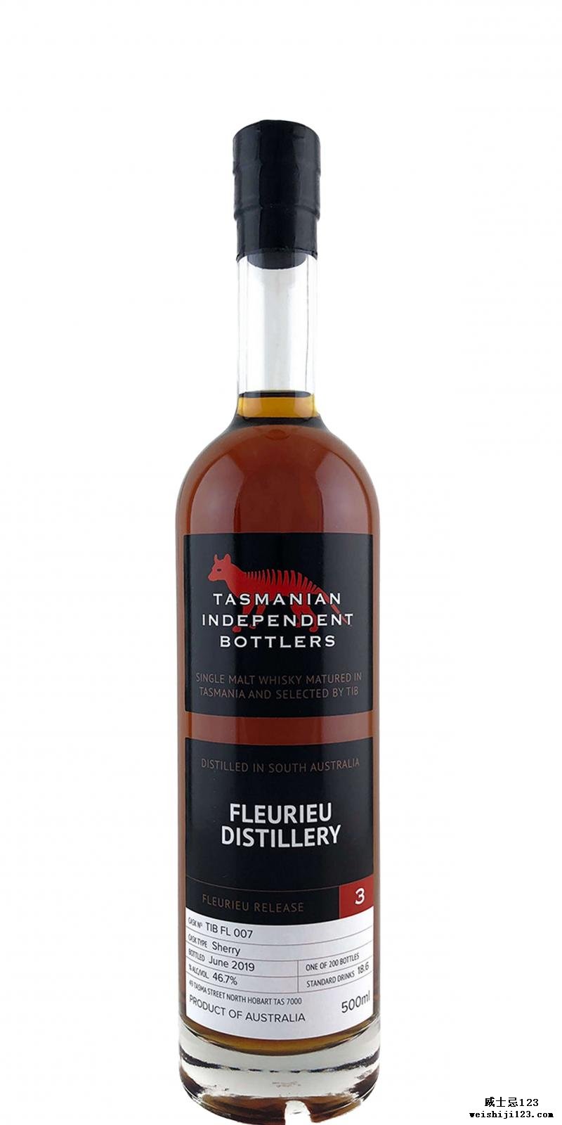Fleurieu Distillery Fleurieu Release 3 TmIB