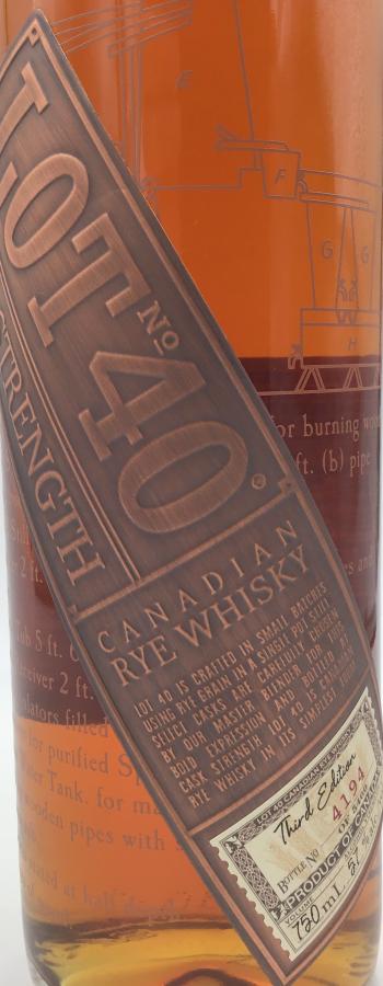 Lot No. 40 Cask Strength