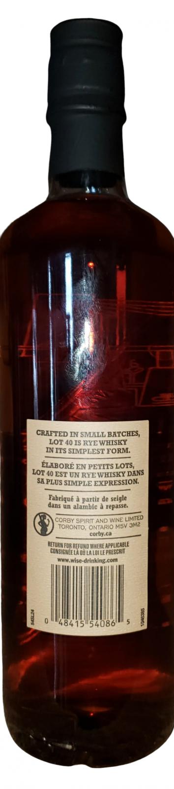 Lot No. 40 Cask Strength